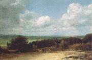 John Constable A ploughing scene in Suffolk oil painting reproduction